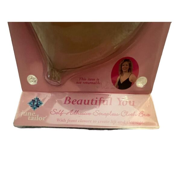 June Tailor B cup beautiful you adhesive bra new in package NWT - Picture 3 of 7